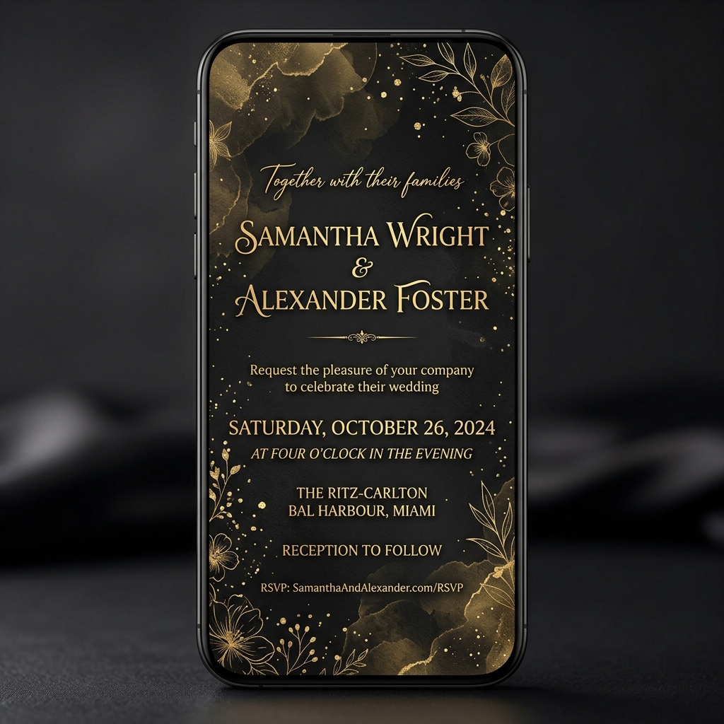 Lovinora Premium Wedding Invitation Mockup